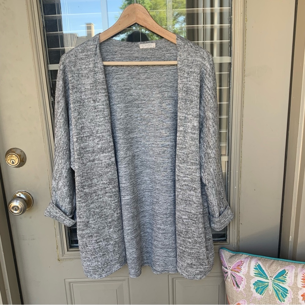Olivia Rae Heather Gray Cardigan